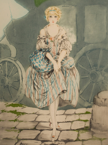 Louis Icart - Pretty Lady | Луи Икар