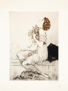 Louis Icart - Rapture, 1913 | Луи Икар
