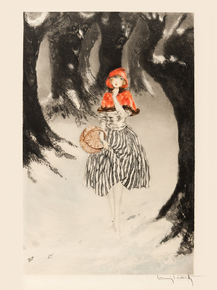 Louis Icart - Red Riding | Луи Икар