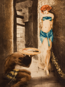 Louis Icart - Salome, 1929 | Луи Икар