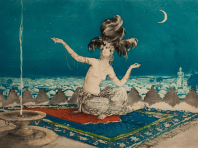 Louis Icart - Scheherazade, 1927 | Луи Икар