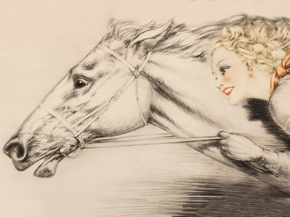 Louis Icart - Thoroughbreds, 1938 | Луи Икар