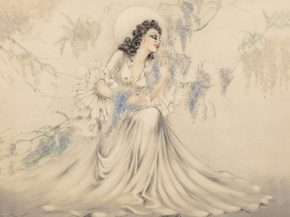 Louis Icart - Wisteria, 1940 | Луи Икар Louis Icart - Wisteria, 1940 | Луи Икар