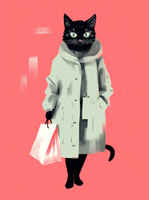 Деловые коты (Коллекция Постеров)