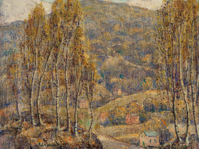 Bruno Liljefors - Beeches | Бруно Лильефорс