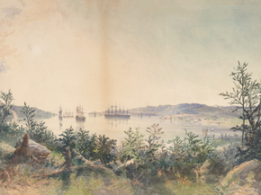 Robert Charles Dudley - Arrival in Trinity Bay | Роберт Дадли
