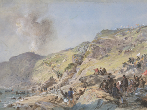 Robert Charles Dudley - The Cliffs, Foilhummerum Bay | Роберт Дадли
