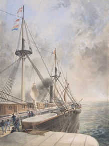 Robert Charles Dudley - View Looking Aft | Роберт Дадли