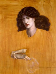 Dante Gabriel Rossetti | Данте Габриэль Россетти - Женщина в окне Dante Gabriel Rossetti | Данте Габриэль Россетти - Женщина в окне