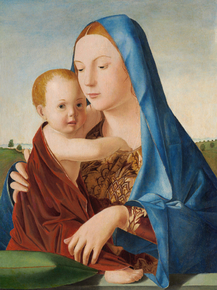 Antonello da Messina - Madonna and Child | Антонелло да Мессины
