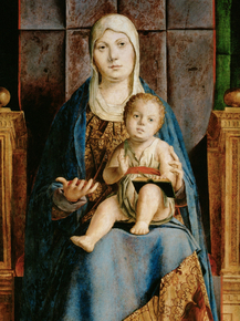 Antonello da Messina - Madonna with the Saints Nicholas | Антонелло да Мессины