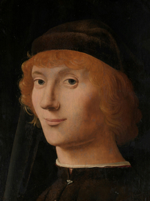 Antonello da Messina - Portrait of a Young Man | Антонелло да Мессины