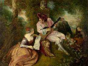 Antoine Watteau | Антуан Ватто - Гамма Любви