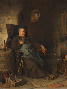 Eduard von Grutzner | Эдуард фон Грютцнер, 1874 г.