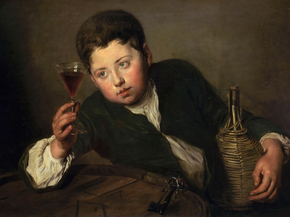 Philippe Mercier | Филипп Мерсье - Юный сомелье