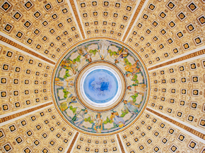 Carol M. Highsmith | Кэрол М. Хигсмит - Потолок Congress Reading Room