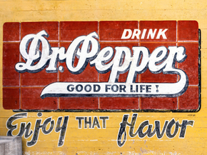 Carol M. Highsmith | Кэрол М. Хигсмит - Винтажная реклама Dr Pepper, штат Техас
