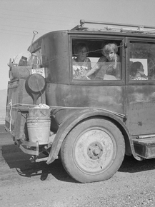 Dorothea Lange | Доротея Ланж - Беженцы из-за засухи из Абилина