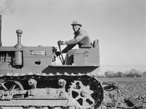Dorothea Lange | Доротея Ланж - Тракторист