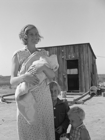 Dorothea Lange | Доротея Ланж - Мать и дети