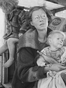 Dorothea Lange | Доротея Ланж - Мать и дети