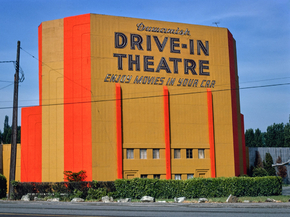 John Margolies | Джон Марголис - Театр Duwamish Drive-in, E. Marginal Way, Сиэтл