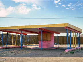 John Margolies | Джон Марголис - Sunset Drive-In, Амарилло