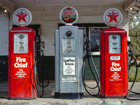 John Margolies | Джон Марголис - Бензонасосы Texaco, Милфорд