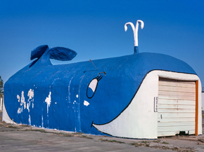 John Margolies | Джон Марголис - Автомойка Whale, 50-я улица и Меридиан, Оклахома-Сити John Margolies | Джон Марголис - Автомойка Whale, 50-я улица и Меридиан, Оклахома-Сити