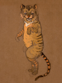 William Penhallow Henderson - Cheshire Cat | Уильям Пенхаллоу Хендерсон