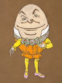 William Penhallow Henderson - Humpty Dumpty | Уильям Пенхаллоу Хендерсон
