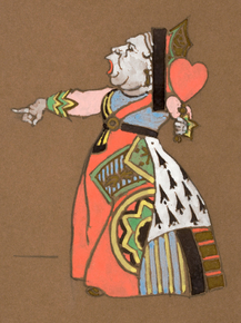 William Penhallow Henderson - Queen of Hearts | Уильям Пенхаллоу Хендерсон