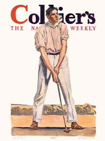 Collier's. Fore! (1908