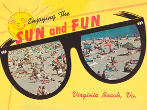 Enjoying the sun and fun, Virginia Beach, Va