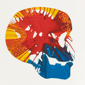 Damien Hirst - Skull Spin Painting | Дэмьен Херст Damien Hirst - Skull Spin Painting | Дэмьен Херст