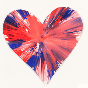 Damien Hirst - Heart Spin Painting | Дэмьен Херст