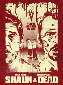 Shaun of the Dead (Коллекция постеров) | Зомби по имени Шон
