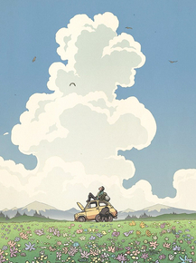 Studio Ghibli | Студия Гибли (Коллекция постеров) - Замок Калиостро