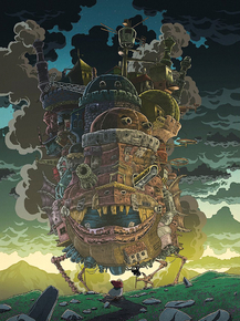 Studio Ghibli | Студия Гибли (Коллекция постеров) - Ходячий замок