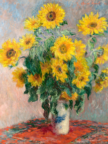 Claude Monet - Bouquet of Sunflowers, 1881 | Клод Моне
