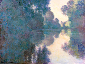 Claude Monet - Morning on the Seine near Giverny | Клод Моне