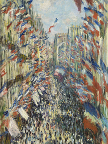 Claude Monet - The Rue Montorgueil in Paris, 1878 | Клод Моне