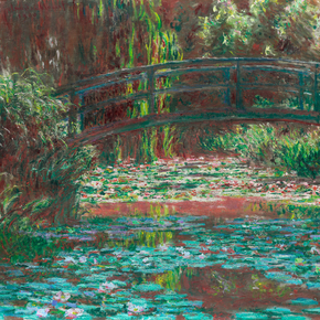 Claude Monet - Water Lily Pond, 1900 | Клод Моне
