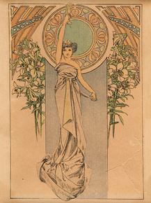 Mucha Alphonse - Five Menu Cards | Альфонс Муха Mucha Alphonse - Five Menu Cards | Альфонс Муха