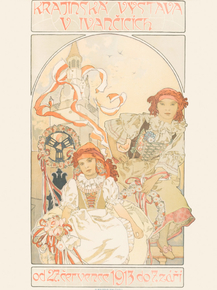 Mucha Alphonse - Krajinska vystava v Ivancicich, 1912 | Альфонс Муха