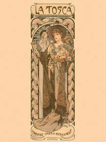 Mucha Alphonse - La Tosca, 1899 | Альфонс Муха