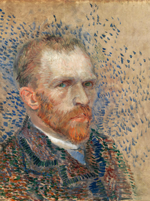 Van Gogh - Self-Portrait, 1887 | Ван Гог Van Gogh - Self-Portrait, 1887 | Ван Гог