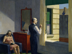 Edward Hopper | Эдвард Хоппер - Отель у железной дороги Edward Hopper | Эдвард Хоппер - Отель у железной дороги