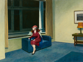 Edward Hopper | Эдвард Хоппер - Окно отеля
