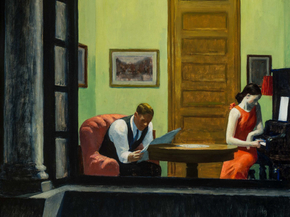 Edward Hopper | Эдвард Хоппер - Комната Шелдона в Нью-Йорке